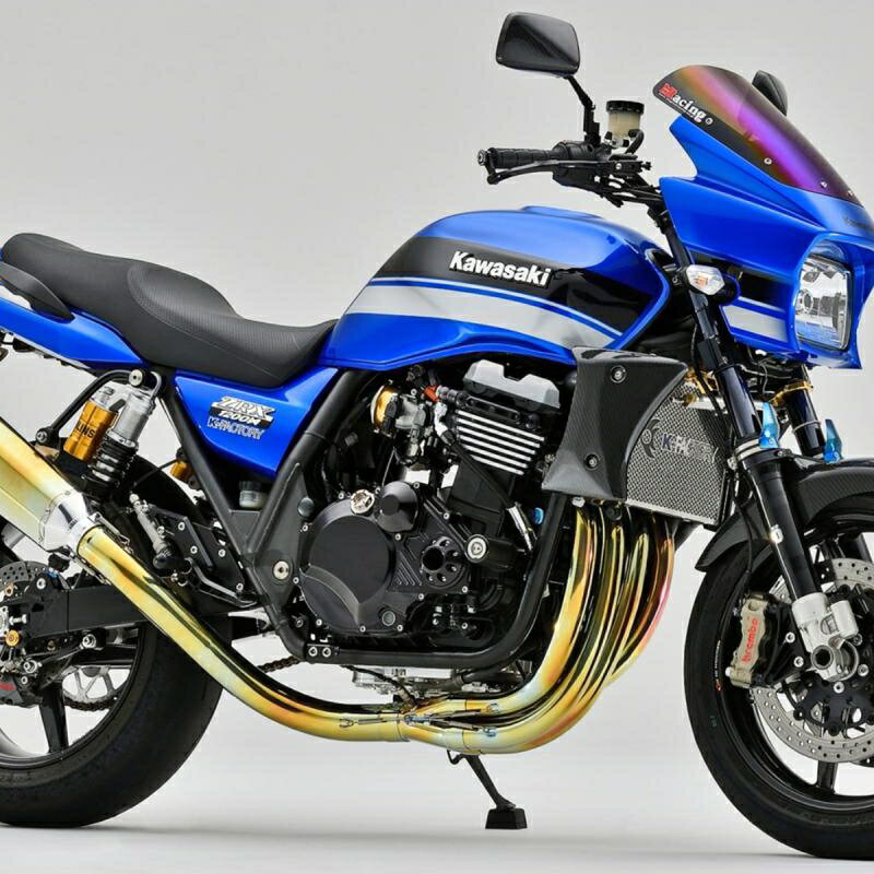 ケイファクトリーZRX1200ダエグエキパイ翔 K-FACTORY ZRX1200 DAEG チタンフルエキゾースト 「D-H ケー