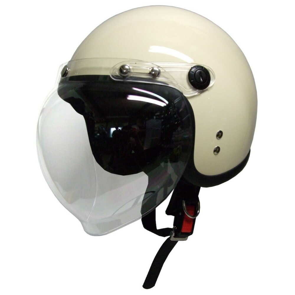 2輪 石野商会/ishinosyokai ジェット型ヘルメット sj-805a アイボリー サイズ:  レディス&ジュニアサイズ