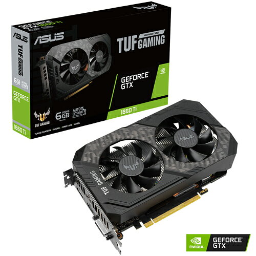 ASUS Geforce GTX 1660 Ti 搭載グラフィックボード 6GB TUF-GTX1660TI-6G-EVO-GAMING