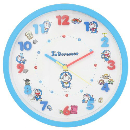 楽天市場】ケイカンパニー ドラえもん 壁掛け時計 ウォールクロック