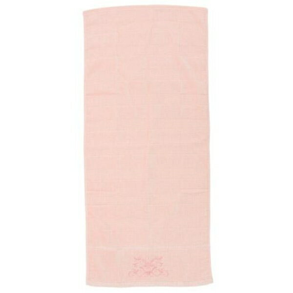 内野 UCHINO フェイスタオル ピンク 約34×75cm ロマネスク ふわふわ 抗菌防臭加工 9005F698 P
