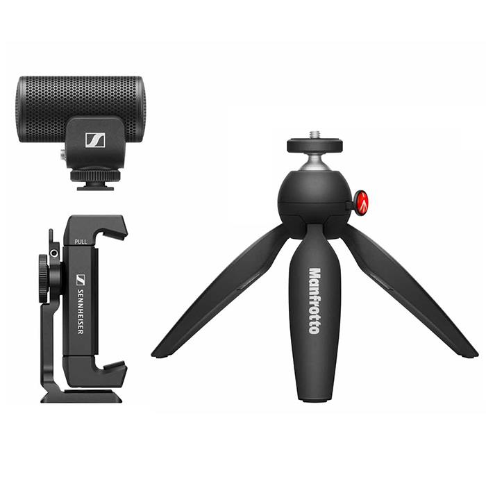 楽天市場】SENNHEISER オンカメラマイク モバイルキット MKE-200