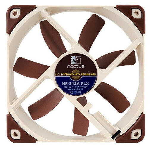 noctua nf-s12a flx  ファン 1200rpmdc12v/0.12a/1.44w