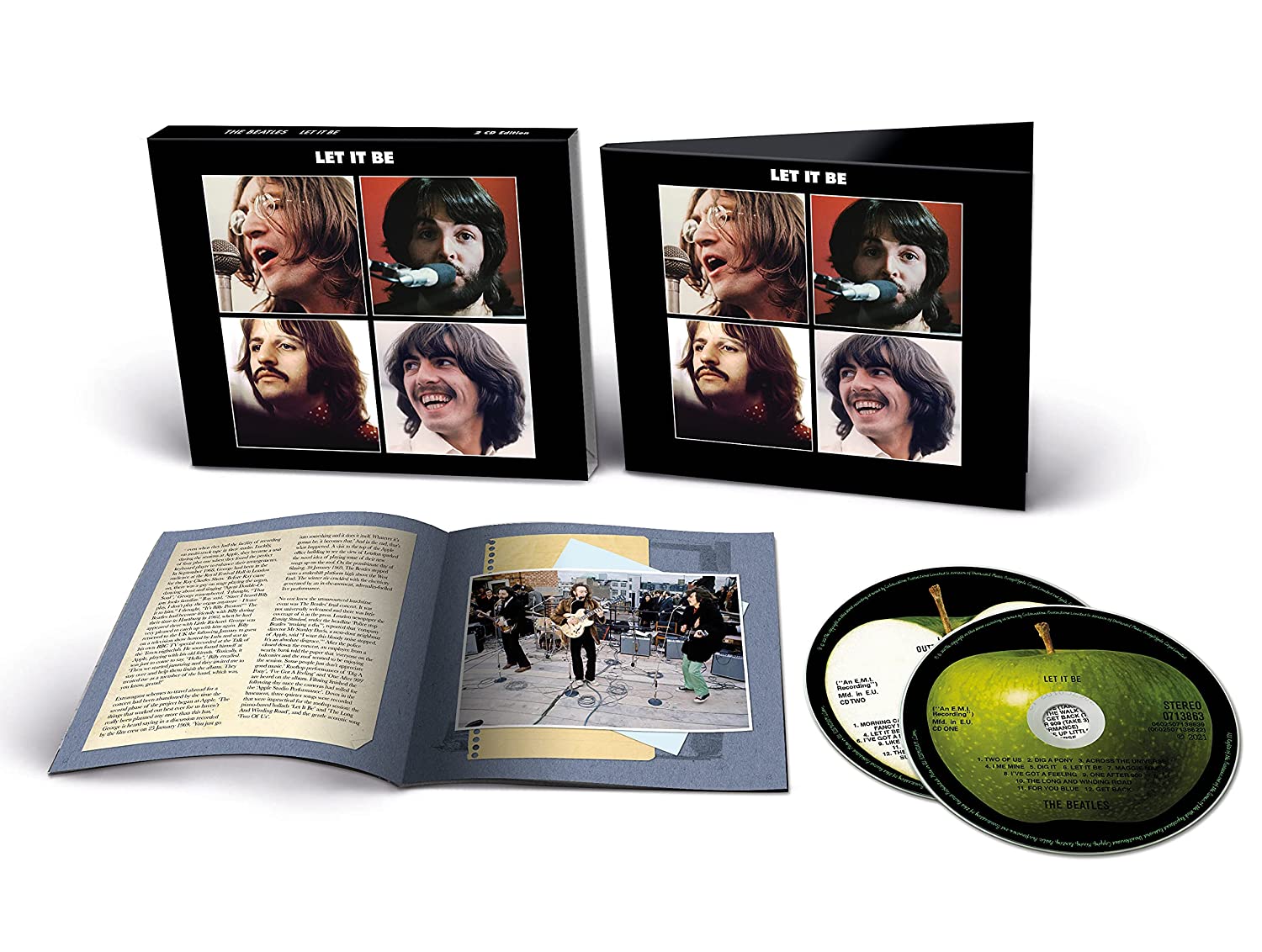 ビートルズ CD アルバム THE BEATLES LET IT BE デラックスエディション 2枚組 輸入盤 ザ・ビートルズ