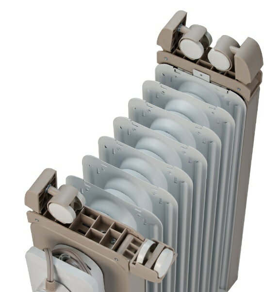 DeLonghi ヴェルティカルド オイルヒーター RHJ21F0812-WH