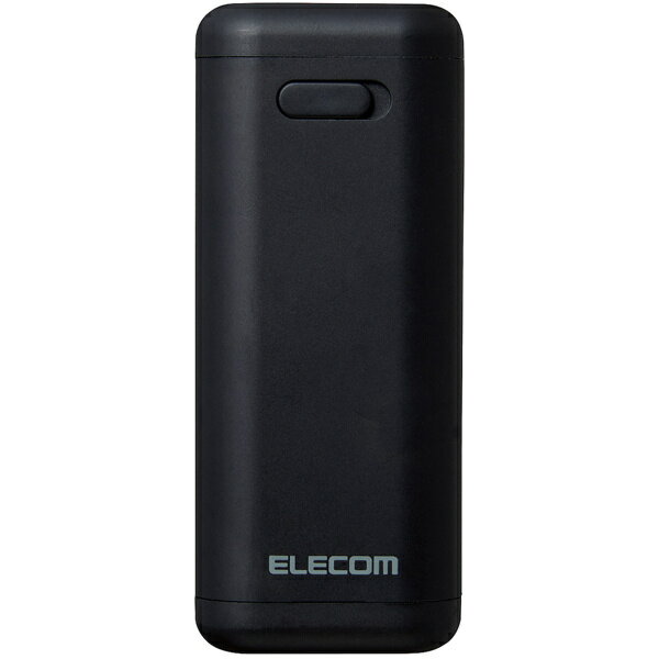 エレコム モバイルバッテリー 乾電池式 ケーブル付 黒 DE-KD02BK(1個)