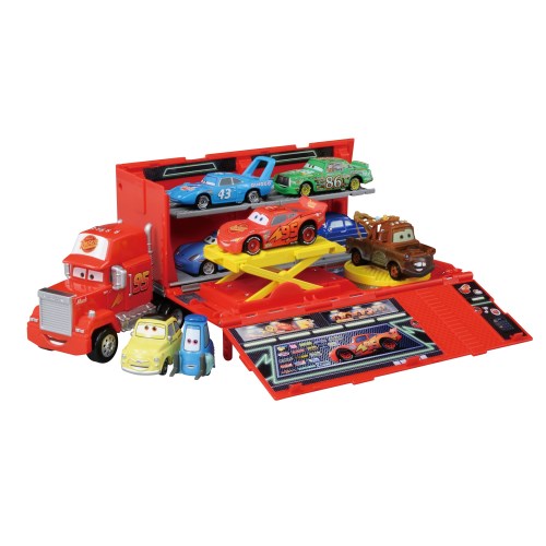 ディズニートミカ　カーズ　整備トレーラーであそぼう　マック（カーズ１タイプ）