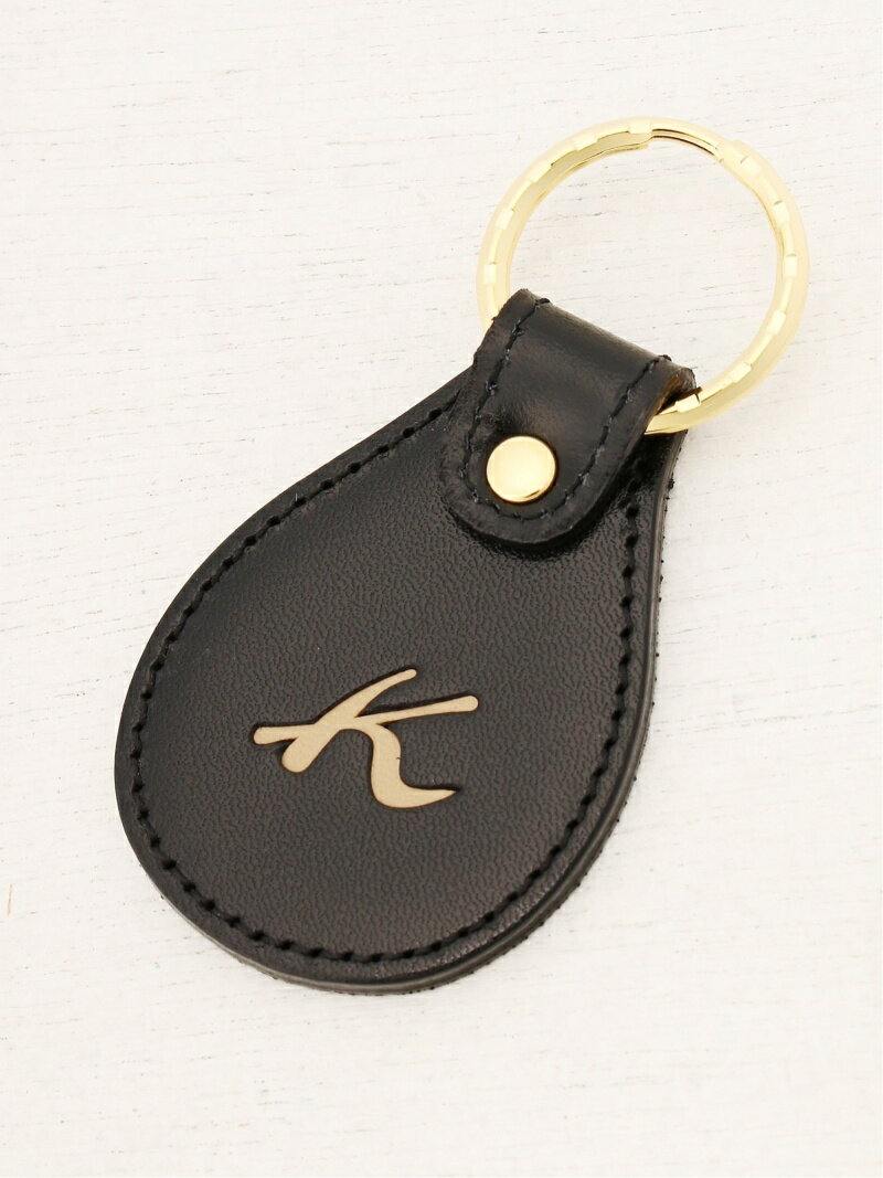 (W)牛革キーホルダー D-18