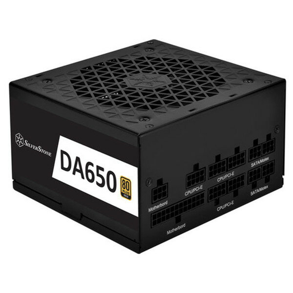 SilverStone｜シルバーストーン PC電源 DA650 Gold ブラック SST-DA650-G 650W /ATX /80PLUS