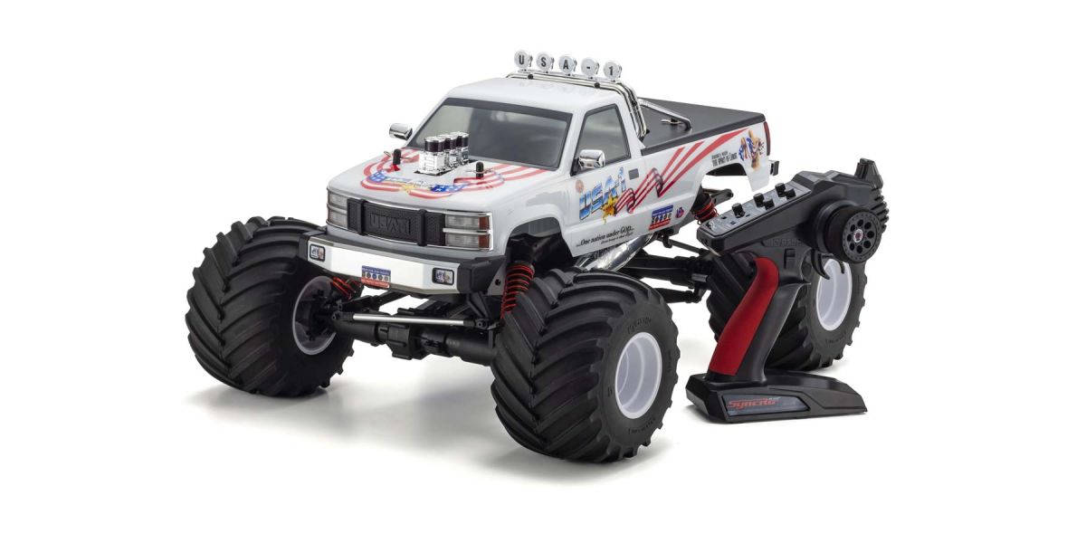 楽天市場】京商 1/10 電動 4WD モンスタートラック KB10W マッドワゴン
