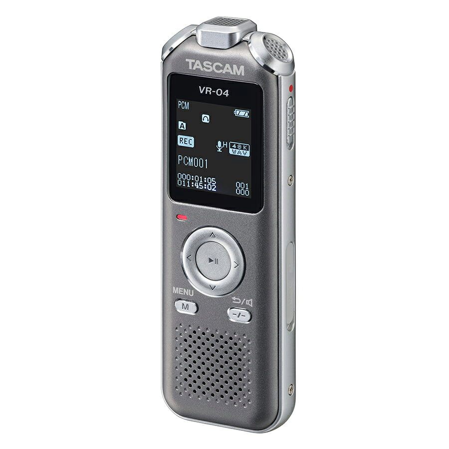 TASCAM ワイドFMチューナー搭載 ボイスレコーダー VR-04
