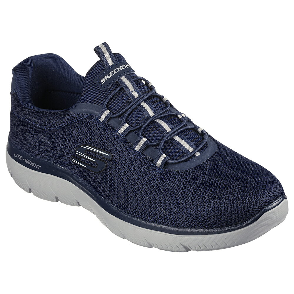 SKECHERS スケッチャーズ SUMMITS シューズ スリップオンスニーカー メンズ/レディース バンジーレース 25.5cm NVY NAVY SKJ-52811-NVY