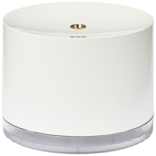 GREEN HOUSE グリーンハウス ポータブル充電式加湿器＆ナイトライト スノーホワイト GH-PHNA-WH 超音波式 GHPHNA