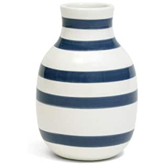 omaggio vase オマジオ フラワーベース sスチールブルー 17280 small スモール h: