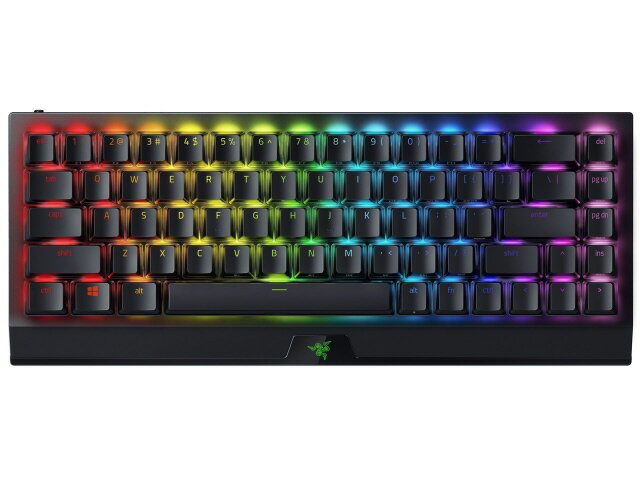 Razer ワイヤレスメカニカルキーボード BLACKWIDOW V3 MINI HYPERSPEED Phantom Pudding Edition RZ03-03892000-R3M1