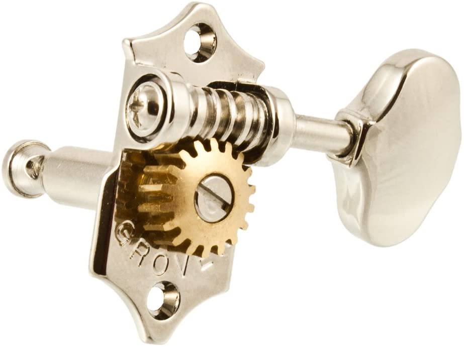 Grover グローバー オープンバックタイプ 3対3 6個セット ヴィンテージ ジャンク品 国内正規輸入品 GROVER グローバー ギター・ペグ 102G 3:3用6個セット ゴールド