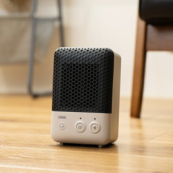 PRISMATE 人感センサー付 セラミックファンヒーター PR-WA023-LB