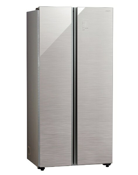 楽天市場】アクア AQUA 2ドア冷蔵庫 475L ヘアラインシルバー AQR