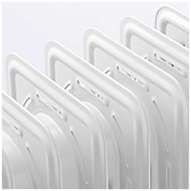 DeLonghi オイルヒーター ホワイトxブラック HJ0812-BK