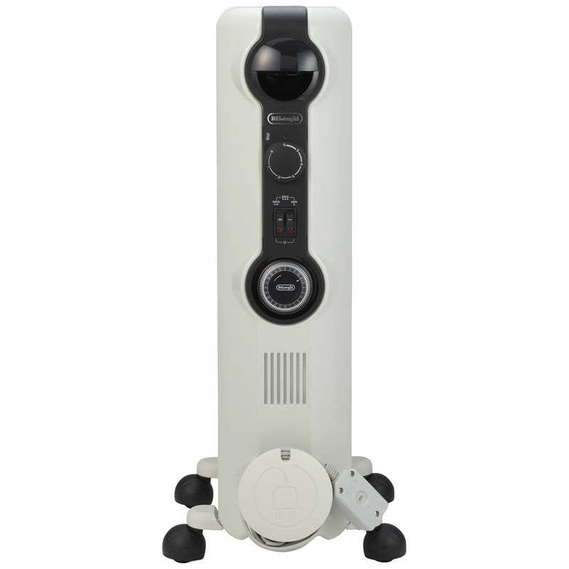 DeLonghi オイルヒーター ホワイトxブラック HJ0812-BK