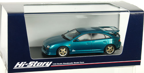 Mazda Lantis ミニカー1/87 スパークルグリーン 箱付き