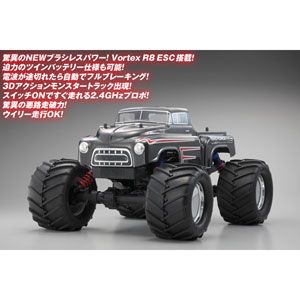 楽天市場】京商 1/10 電動 4WD モンスタートラック KB10W マッドワゴン