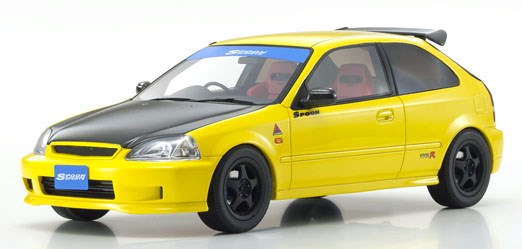 楽天市場】京商 ソリド 1/18 ホンダ シビック EG6 スプーン バージョン