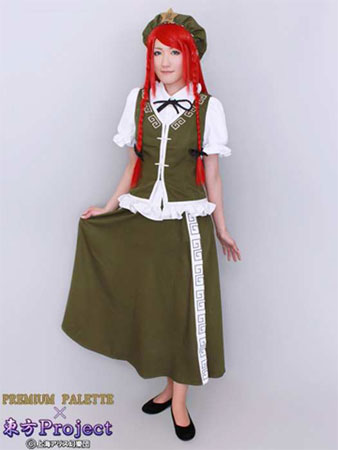 楽天市場】アニマック 東方Project コスプレ衣装 紅美鈴 男性用 M 再販