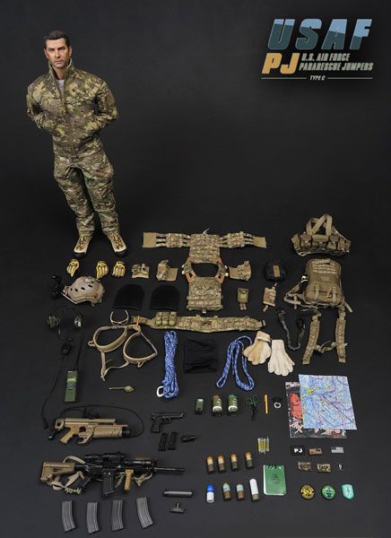 ホットトイズUS エアフォース パラレスキュー ジャンパー 楽天市場】ノーツ ソルジャー・ストーリー 1/6 アメリカ空軍 パラ
