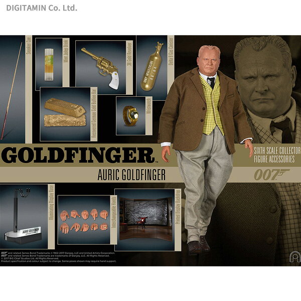 楽天市場】ホットトイズジャパン 007 ゴールドフィンガー 1/6スケール