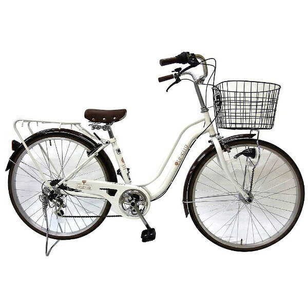 楽天市場】サイモト自転車 サイモト 26型 自転車 レベッツァ ホワイト 