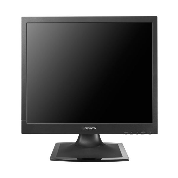 I・O DATA 17型スクエア液晶ディスプレイ ブラック LCD-AD173SESB-A