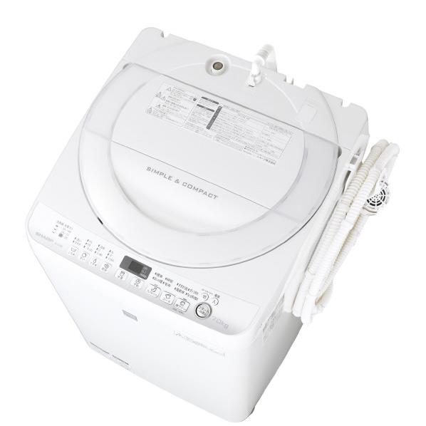 楽天市場】シャープ シャープ ES-T711-W ホワイト 全自動洗濯機 上開き 楽天市場】シャープ シャープ ES-T711-W ホワイト 全自動洗濯機 上開き