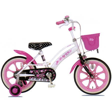 楽天市場】玉越工業 16インチ 自転車 マハロキッズ PK/ピンク 補助輪