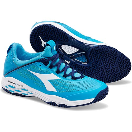 diadora　ブルーシールドフライ テニスシューズ オムニクレー 黒/白 楽天市場】ディアドラ diadora メンズ テニスシューズ SPEED BLUSHIELD