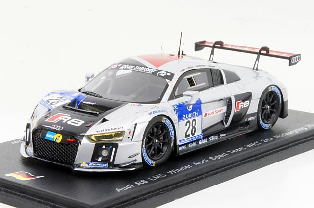 楽天市場】1/43 Audi R8 LMS No.28 Winner Audi Sport Team WRT