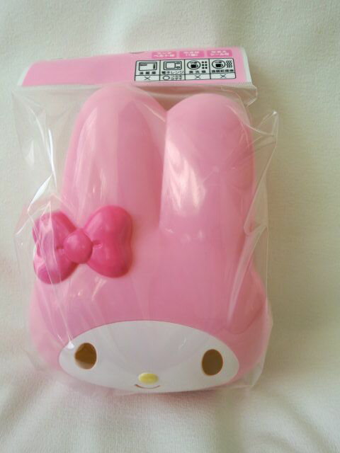 マイメロディ　フェイス形ランチボックス