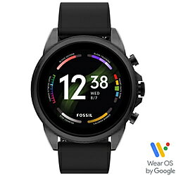 楽天市場】フォッシルジャパン FOSSIL GEN 6 SMARTWATCH 44MM BLACK SI
