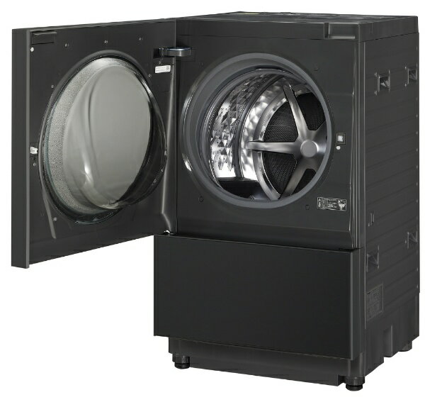 Panasonic ドラム式洗濯乾燥機 キューブル 左開き スモーキーブラック NA-VG2600L-K