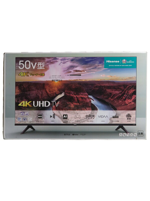 楽天市場】ハイセンスジャパン ハイセンス 50V型4Kチューナー内蔵4K