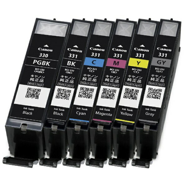 キヤノン インクタンク BCI-331+330／6MP(1パック)