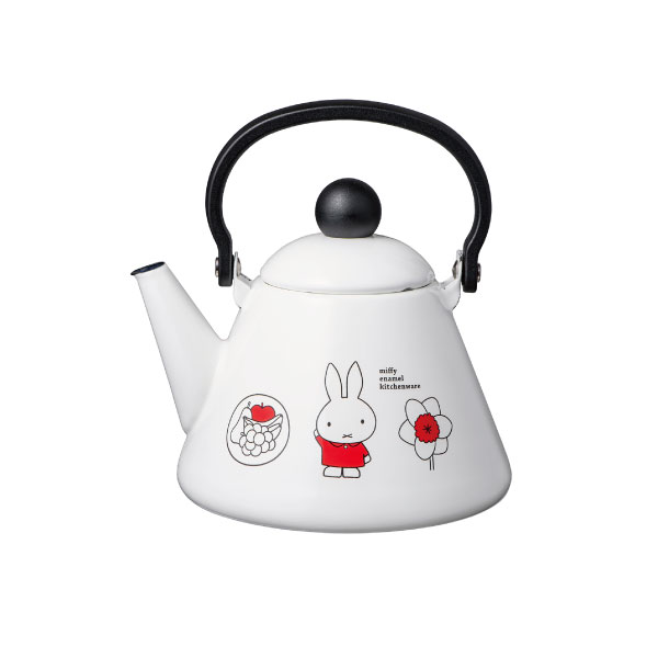 GoodPlus+ グッドプラス ミッフィー ホーローケトル 1.5L エマイル EM-K1.5-MI