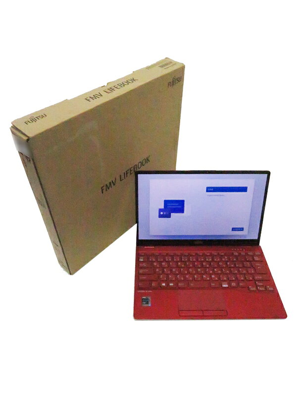 FUJITSU ノートPC FMV-LIFEBOOK UH90/ F3 ガーネットレッド FMVU90F3R