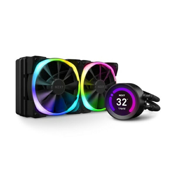 NZXT 水冷CPUクーラー KRAKEN Z RGB 240mm ブラック RL-KRZ53-R1
