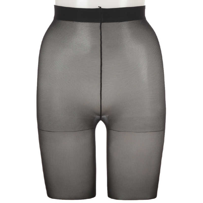 アスティーグ 黒 クールな漆黒 40デニール タイツ M-L ディープブラック(1足)