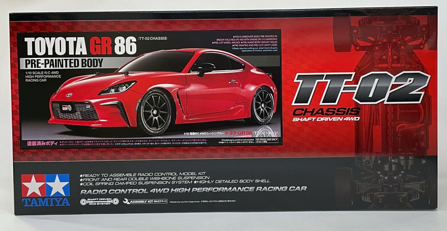 楽天市場】ZAWA 1/10 RCカー専用ボディ TOYOTA 86 ZN6 D-Like