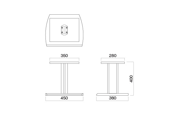 ハヤミ工産 スピーカースタンド(2台1組) SB991