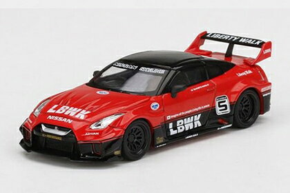 楽天市場】1/64 LB WORKS Nissan GT-R R35 パトカー フィギュア2体付