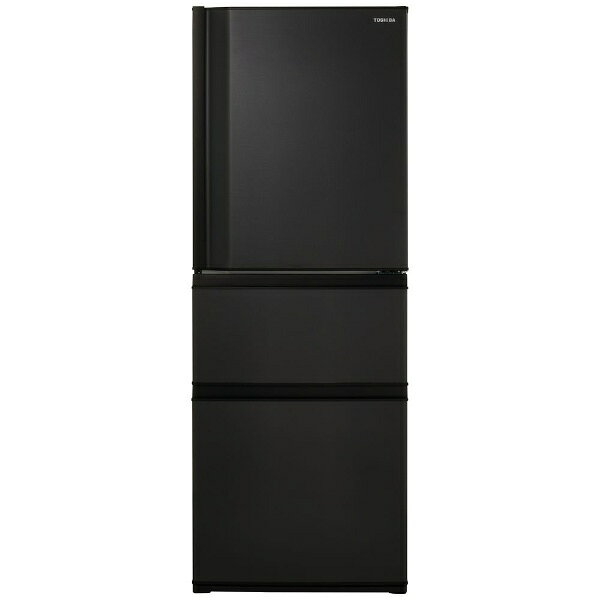 TOSHIBA GR-T33SC (KZ) 冷蔵庫 326L ブラック 4d4475b41ea3273d00305bae0e1775