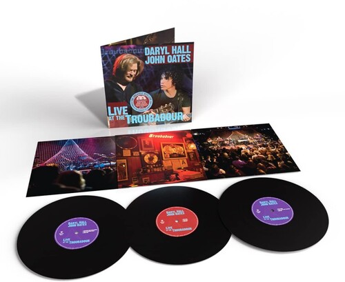 輸入盤 DARYL HALL ＆ JOHN OATES / LIVE AT THE TROUBADOUR LTD 3LP
